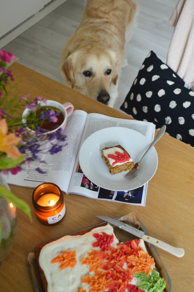 The Cardiff Cwtch: Easy Carrot Cake Traybake