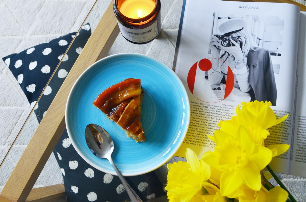 Sticky Banana Caramel Upside Down Cake - The Cardiff Cwtch - Cardiff Food Blogger