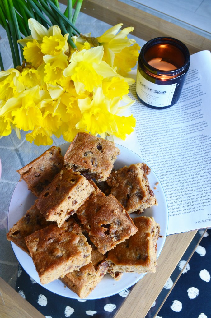 Bara Brith Blondies Recipe - Welsh Food and Drink - The Cardiff Cwtch