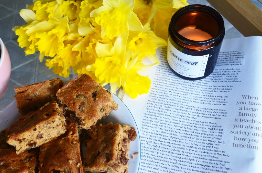 Bara Brith Blondies Recipe - Welsh Food and Drink - The Cardiff Cwtch - St David's Day Food