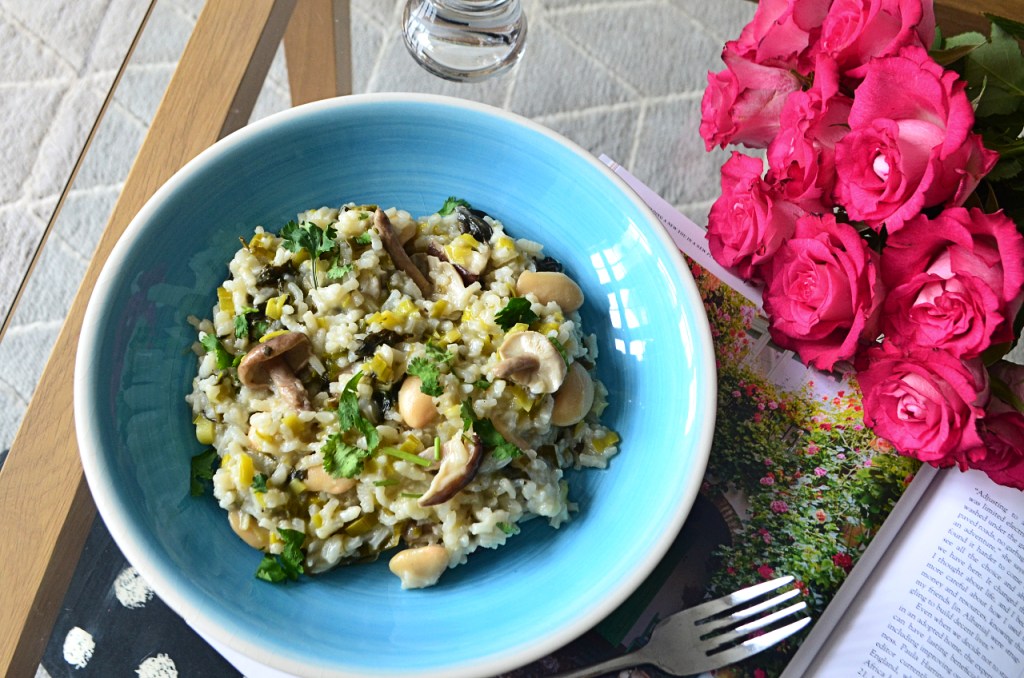Easy Leek and Mushroom Risotto - The Cardiff Cwtch - Lockdown Lunches - Lunchtime Recipes