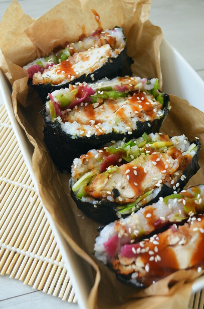 Chicken Katsu Sushi Sandwiches - The Cardiff Cwtch